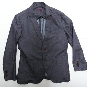 UNTUCKit Grey Herringbone Sport Jacket